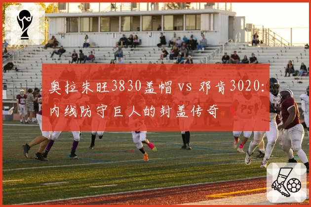 奥拉朱旺3830盖帽 vs 邓肯3020：内线防守巨人的封盖传奇
